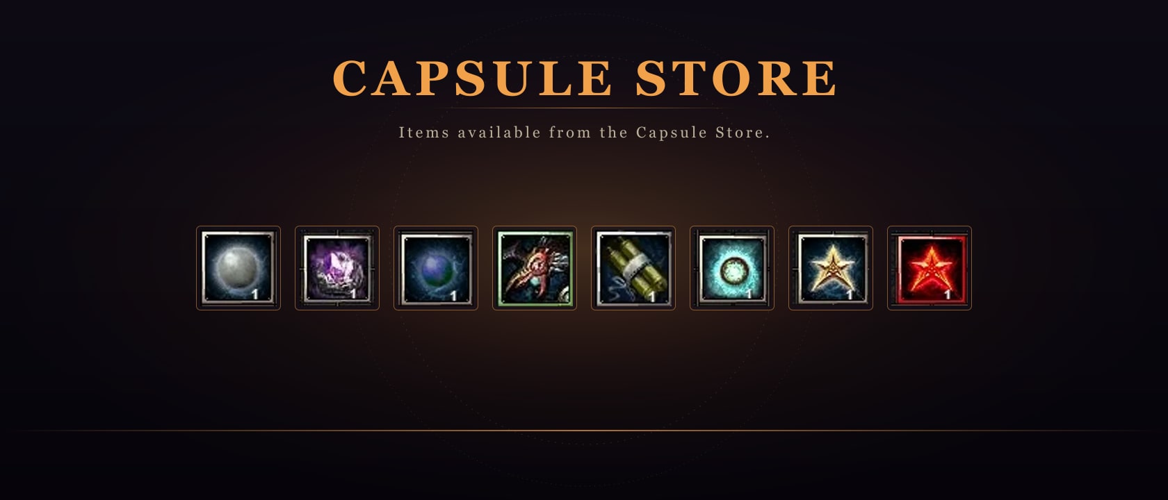Capsule Store