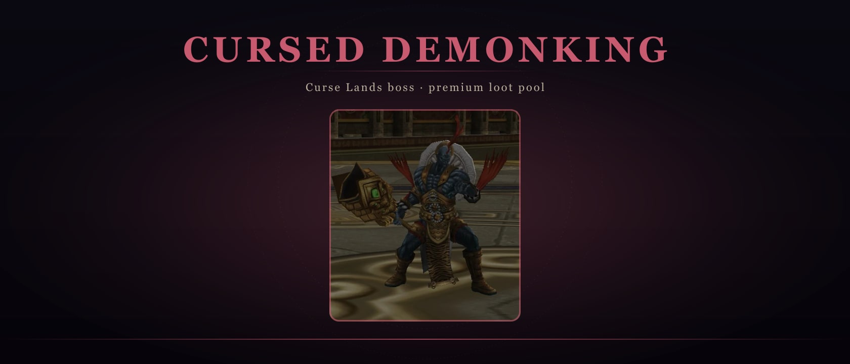 Cursed Demonking