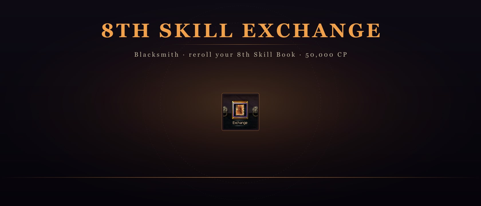 8th Skill Exchange