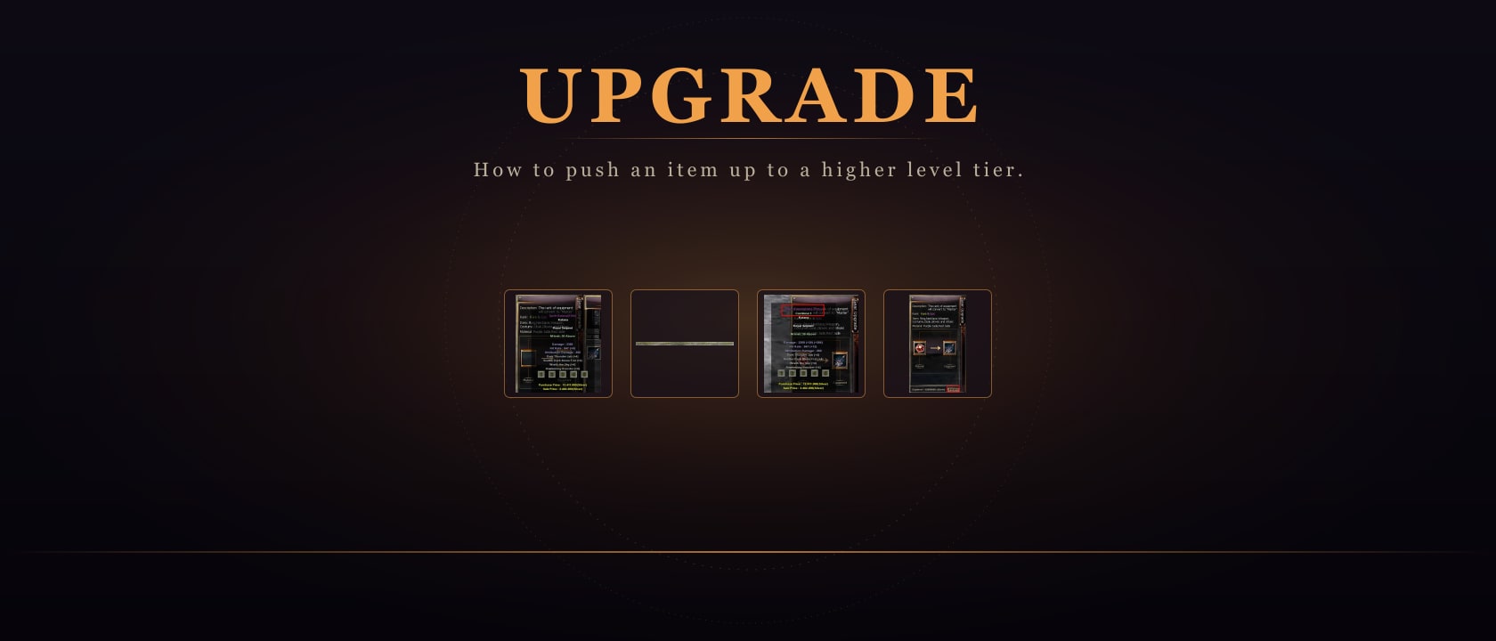 Upgrade
