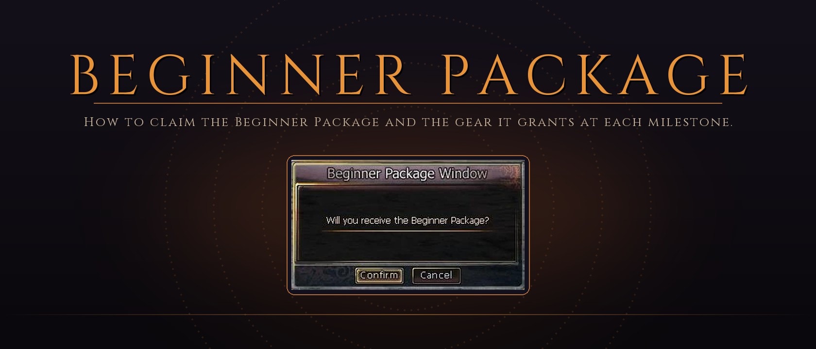 Beginner Package