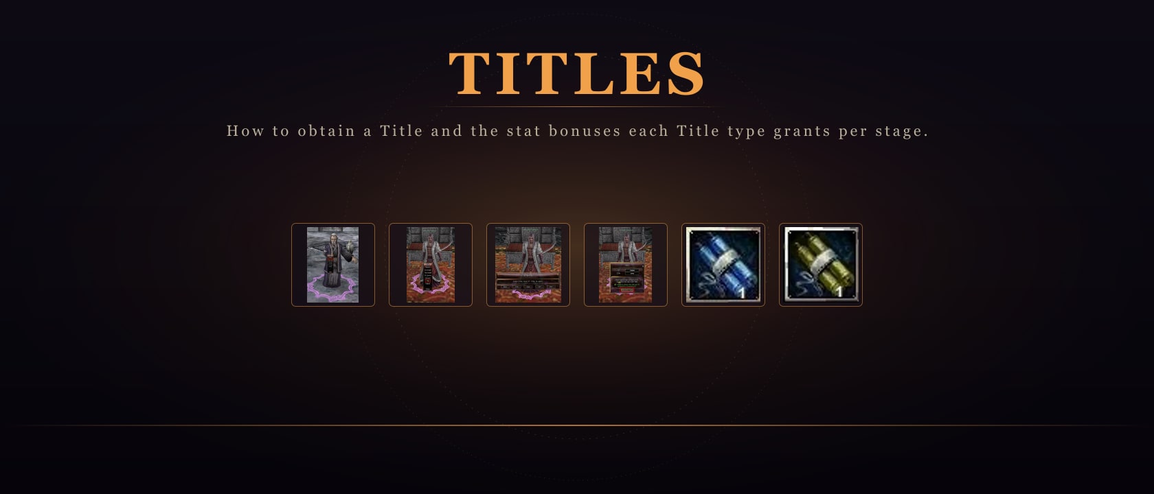 Titles