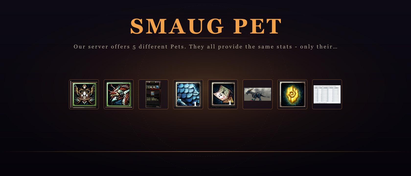 Smaug Pet