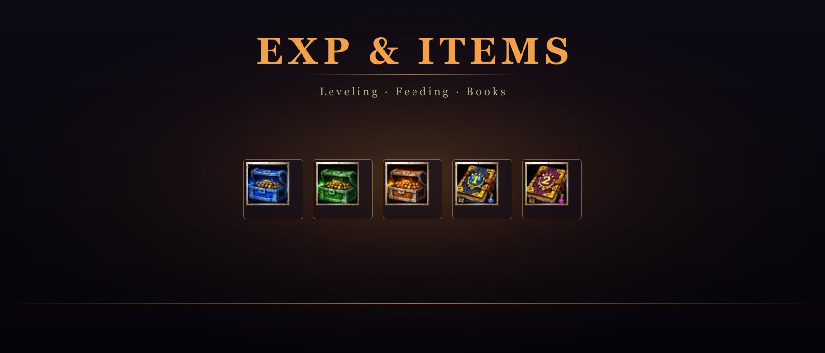 EXP & Items