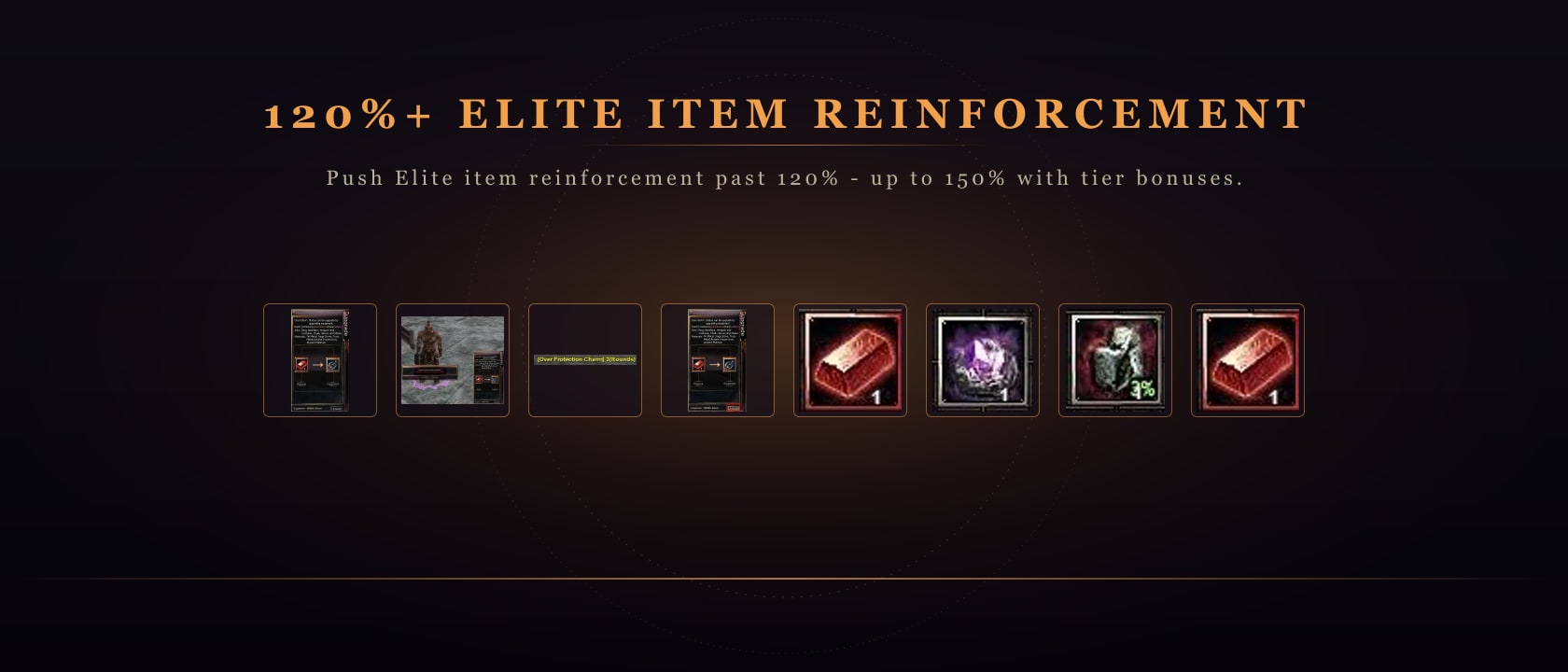 120%+ Elite Item Reinforcement