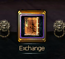 Exchange button at the Blacksmith