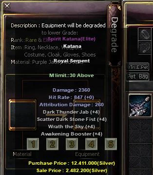 2) No material requirements