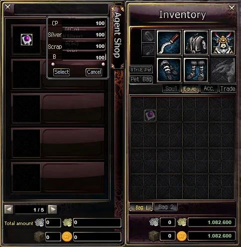 Proxy Shop UI